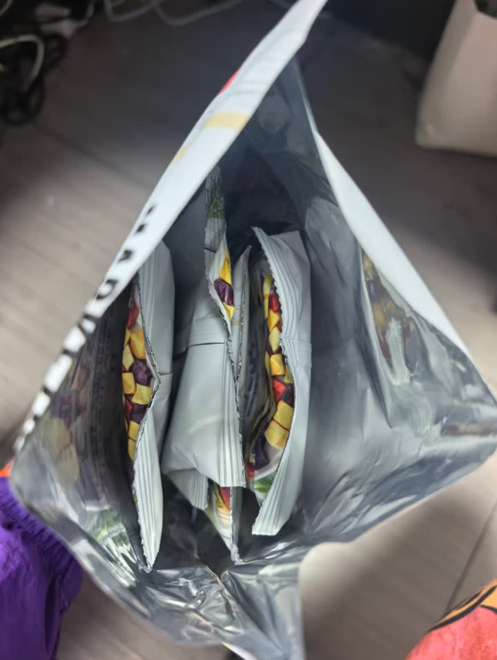 开袋后内部多个独立小包装